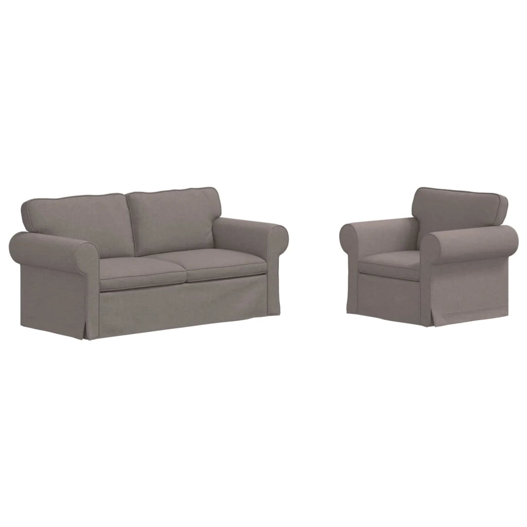 Set di divani 2 pcs Talpa 175 x 82 x 80 cm Tessuto