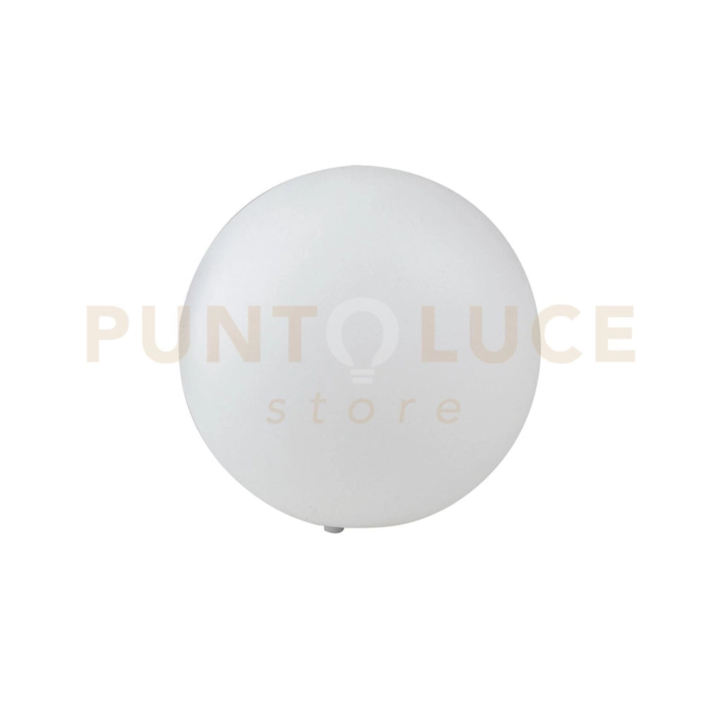LUME DA GIARDINO GECO SFERA BIANCO 1 LUCE ATTACCO E27 IP65 30X30CM