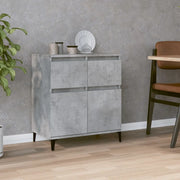 Credenza Grigio Cemento 60x35x70 cm in Legno Multistrato 819688