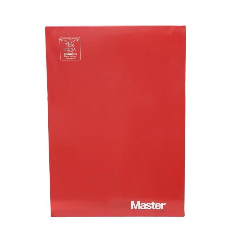 BLOCCO COLLATO PIGNA MASTER 4 BIANCO QUADRETTI 10 MM