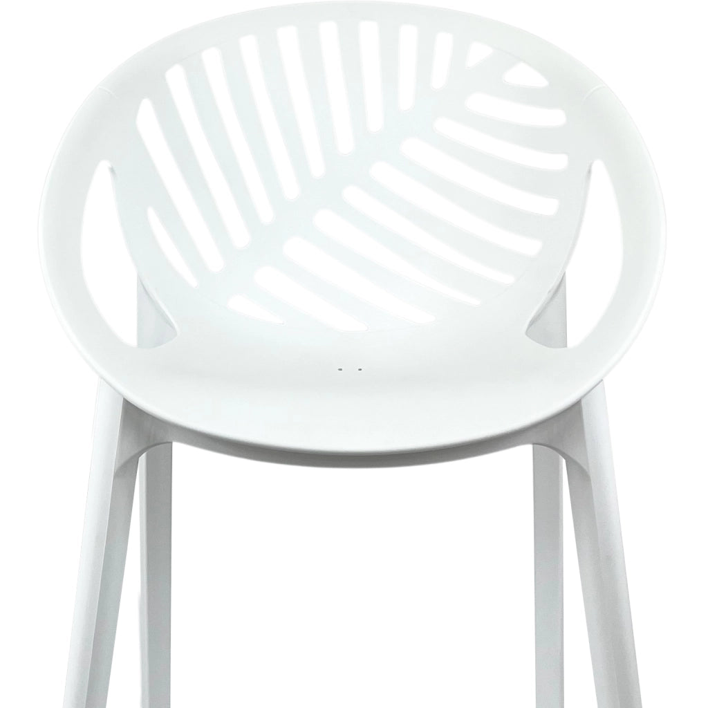 Marvin Sedia In Polipropilene Sierra Poltrona Da Interno Esterno Giardino Impilabile Design Moderno Natur Bianco/2 Sedie