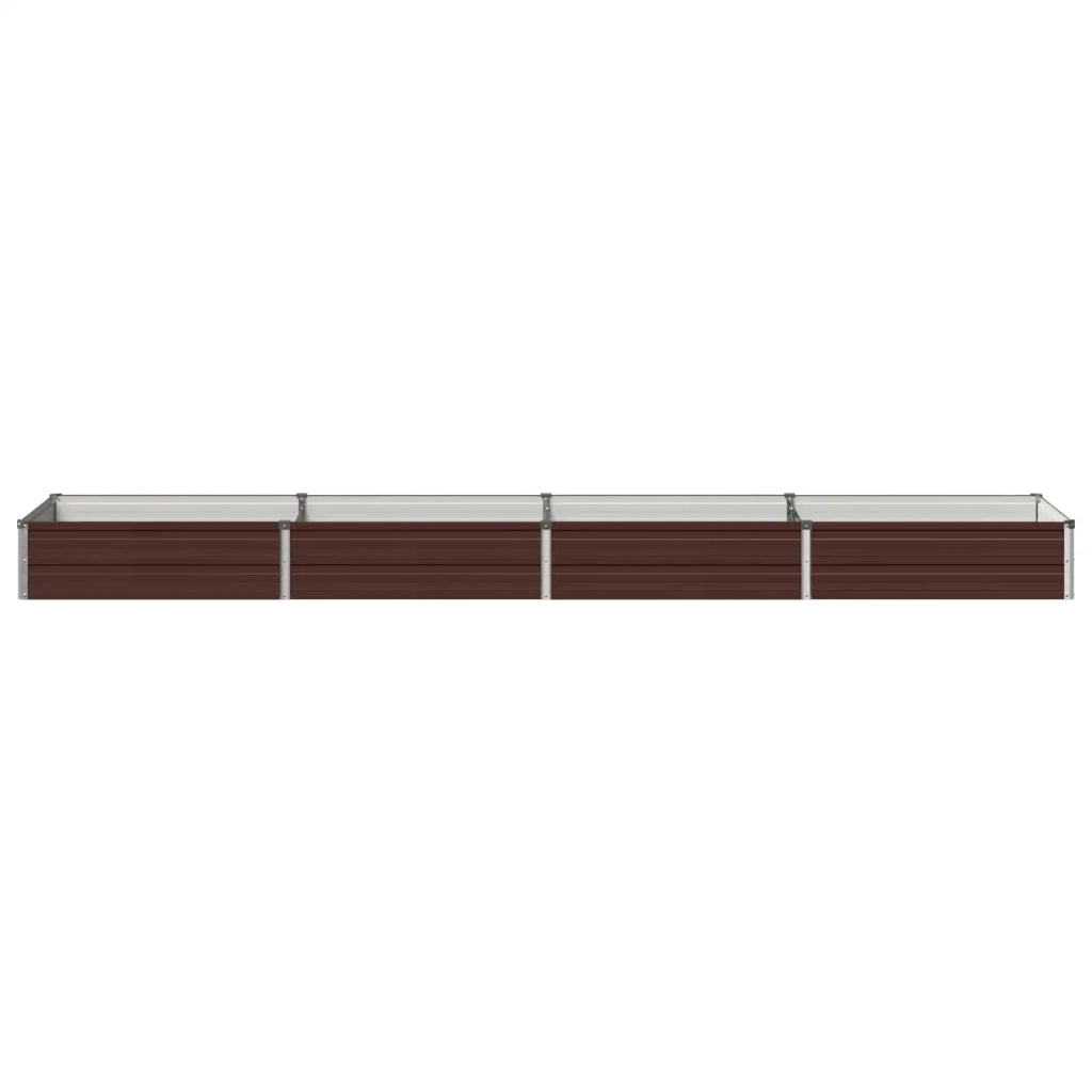 Letto rialzato da giardino Marrone 320 x 80 x 24 cm 8006498