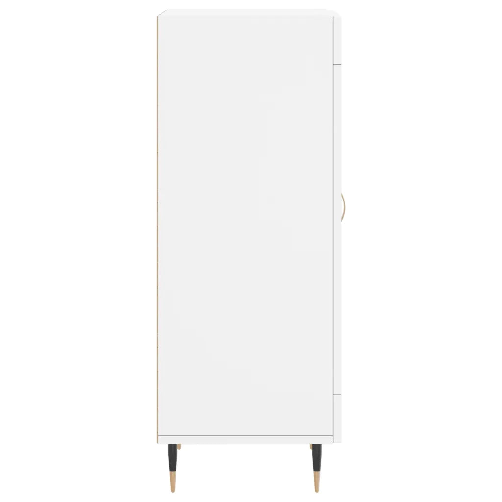Credenza | Madia | Buffet da pranzo | Armadio da pranzo Bianca 34,5x34x90 cm in Legno Multistrato