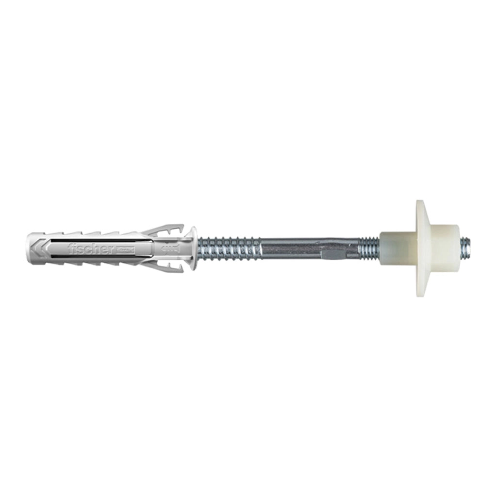 FISSAGGIO PER LAVABI E ORINATOI A PARETE CON DADO-BOCCOLA IN NYLON MODELLO WD100 - Ø10 MM  - FIS