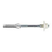 FISSAGGIO PER LAVABI E ORINATOI A PARETE CON DADO-BOCCOLA IN NYLON MODELLO WD100 - Ø10 MM  - FIS
