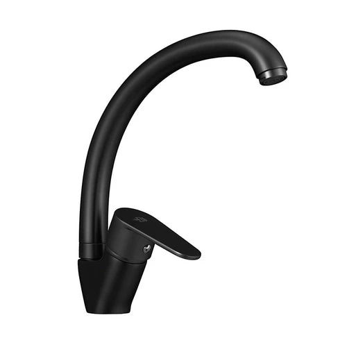 DH Miscelatore monocomando lavello canna alta Nichel Nero