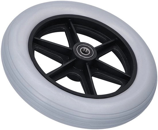 Veloce Sostituzione Ruota di Rullo - 10 Pollici Ruota Anteriore - Lega di Alluminio - Resistente agli Esplosivi - 12 mm Boccola di Supporto - Robusto e Facile da Sostituire - Ruota