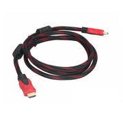 CAVO HDMI 1.4V 1.5 MT METRI 24K HDTV FULLHD HD 3D 1080P 10.1GBPS BLU-RAY TV PC