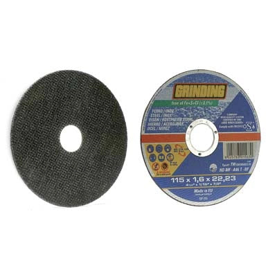 DISCO ABRASIVO TAGLIO FERRO PIANO GRINDING - MM 115X22,2 H.MM 1,6- 50 pezzi