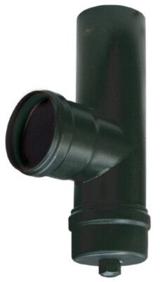 RACCORDO A T PER STUFE A PELLET CM. 8 CANNE FUMARIE
