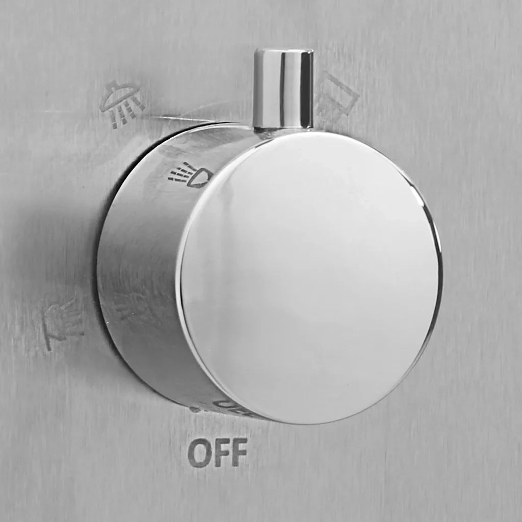 Doccia da Giardino in Acciaio Inox Quadrata CFW2544636