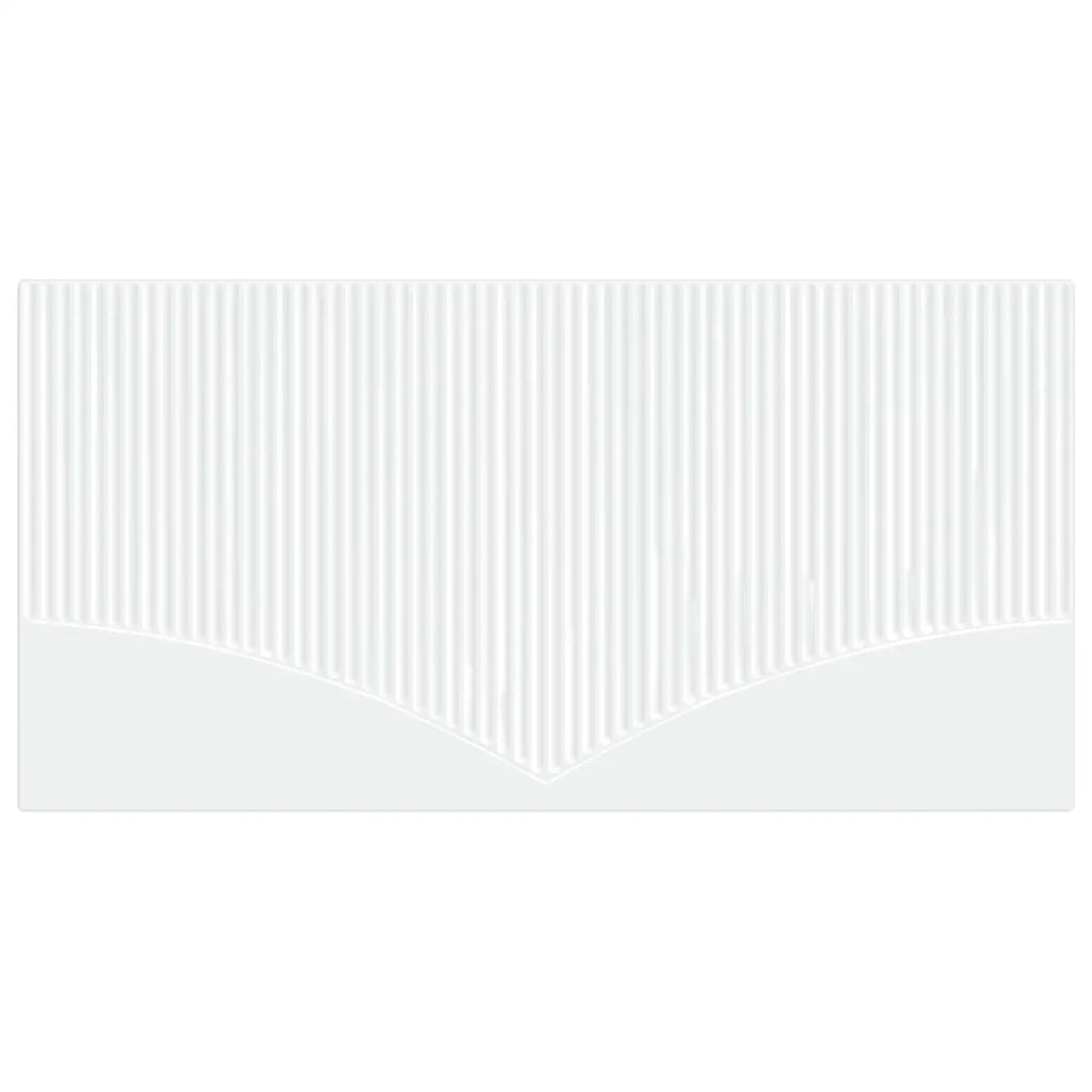 Testiera da Muro HOORN Bianco Legno ingegnerizzato 897415