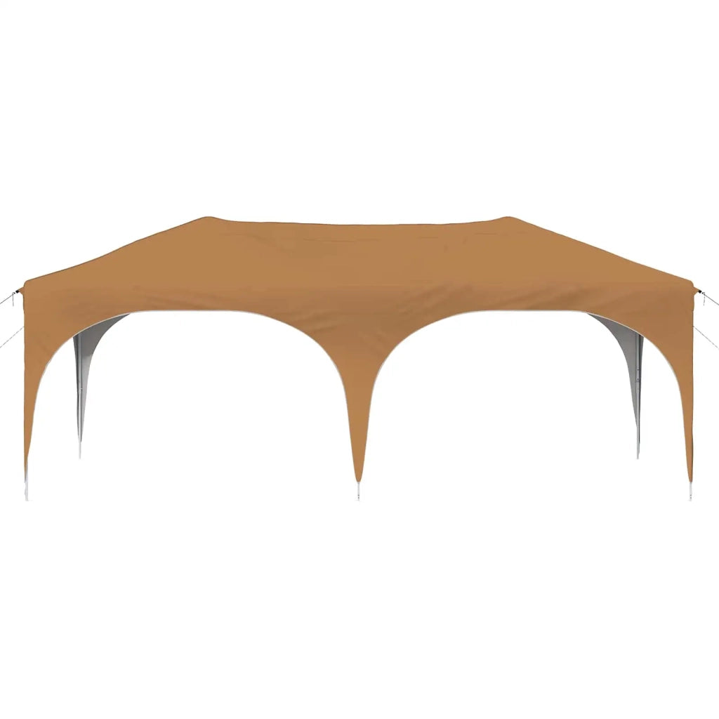 Tenda per feste a pop-up-Gazebo Beige 575 x 288 x 245 cm 238044