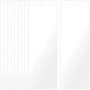 Leggii per libri da 10 pezzi - Copertine trasparenti per etichette - PVC - Protezione per etichette - Regalo di nozze - Progetti DIY