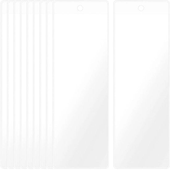 Leggii per libri da 10 pezzi - Copertine trasparenti per etichette - PVC - Protezione per etichette - Regalo di nozze - Progetti DIY