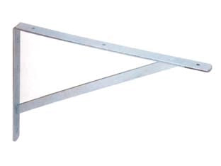 MENSOLA OBELIX ZINCATA CON SAETTA- - mm.300x30x180h. spessore mm.5 - 10 pezzi