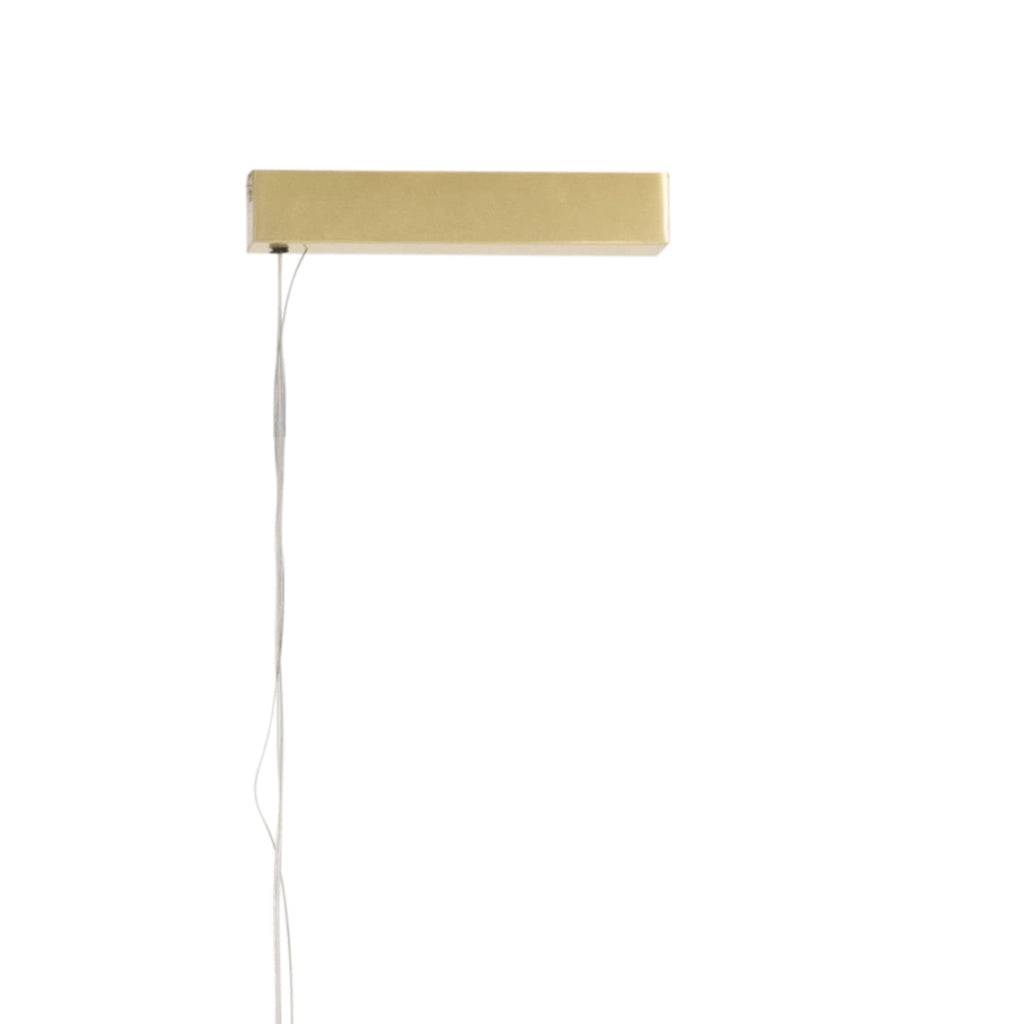 Lampada a sospensione moderna oro tubo vetro LED 18W