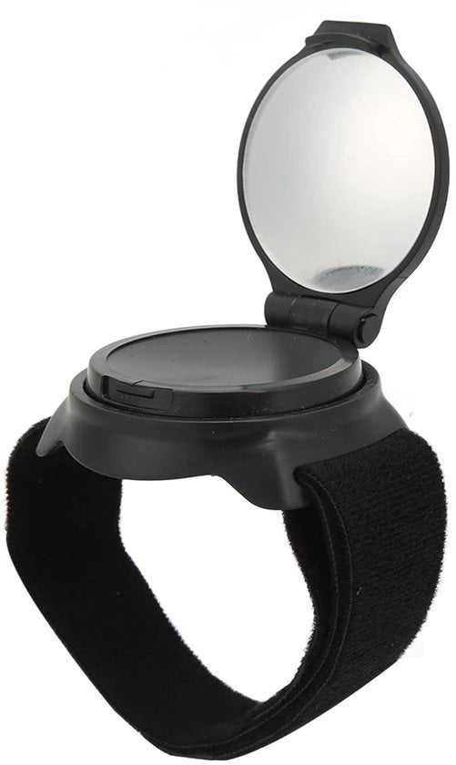 Specchio retrovisore compattibile - Design compatto - Dimensioni 5 cm - Materiale Nylon - Portatile - Adattatore per sellino