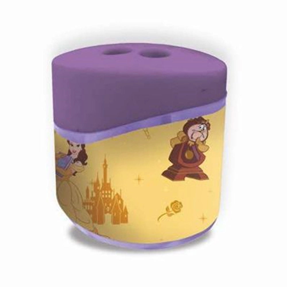 Trade Shop - Temperamatite Ovale A 2 Fori Con Serbatoio Principesse Cancelleria Scuola Bambine 960474 -
