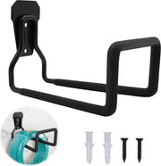 Supporto a tubo metallico, 2 pezzi di attacco a muro per tubo, attacco per tubo da giardino, tubo da giardino per tubo di rete idrica, prolunga cavo, tubo aspirazione per aspirapolvere