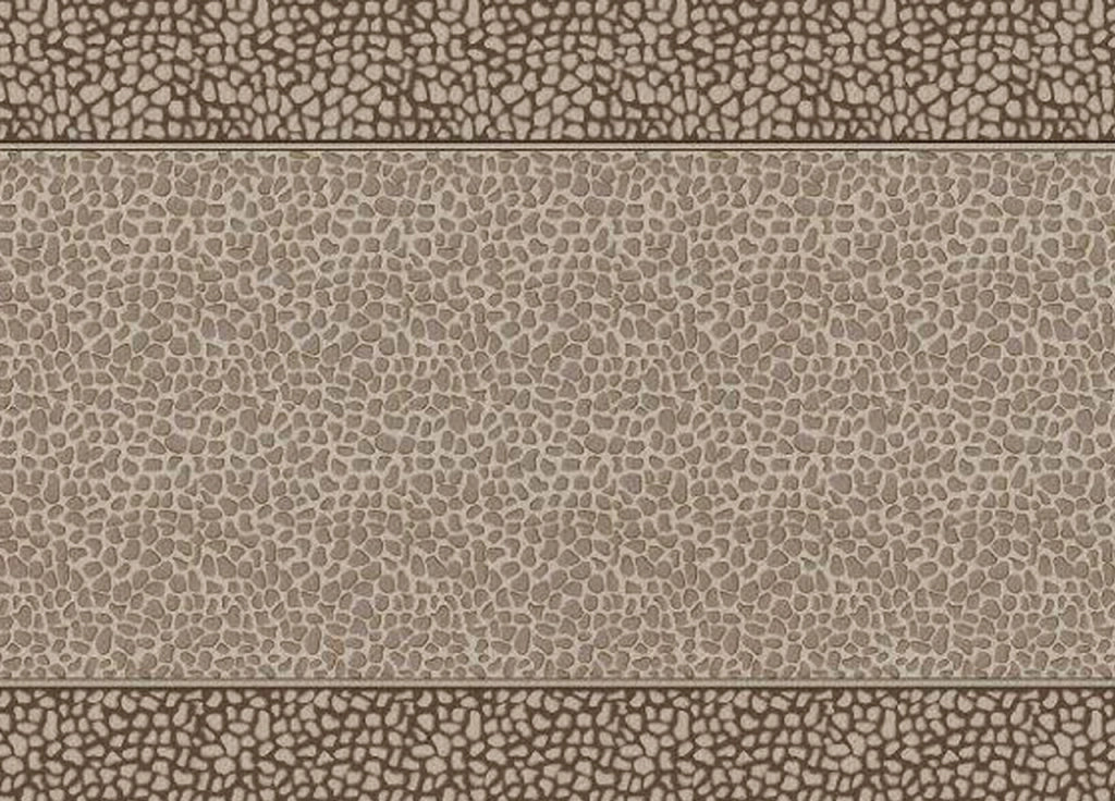Tappeto Passatoia Cucina Antiscivolo Sottolavello Digitale Fantasie Varie - 50x600 - Bourbon Beige