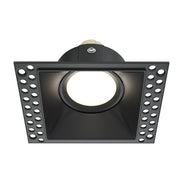 Maytoni DOT faretto incasso quadrato nero GU10 alluminio
