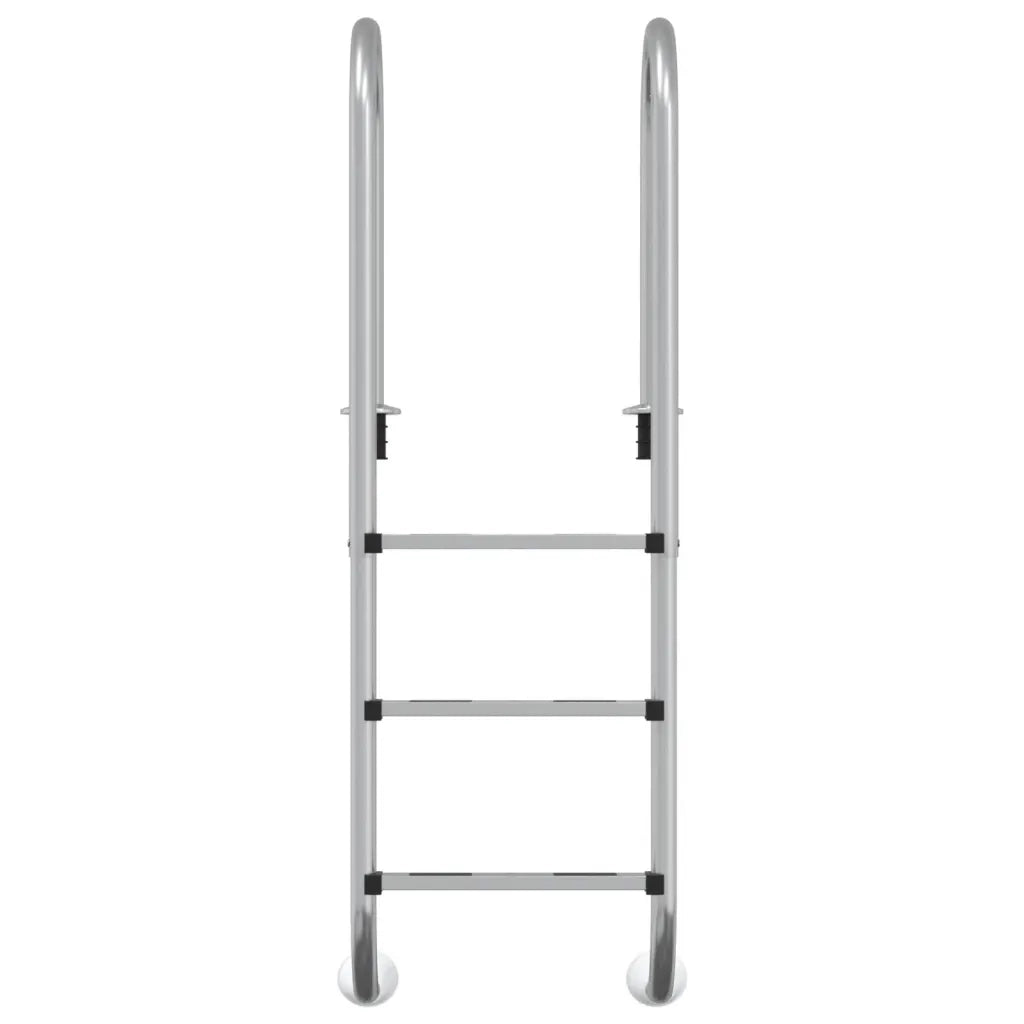 Scala per Piscina 54x38x158 cm Acciaio Inox 304 93452