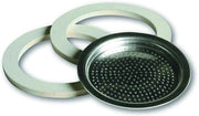 KIT 2 GUARNIZIONI + 1 FILTRO PER CAFFETTIERA  3 tazze