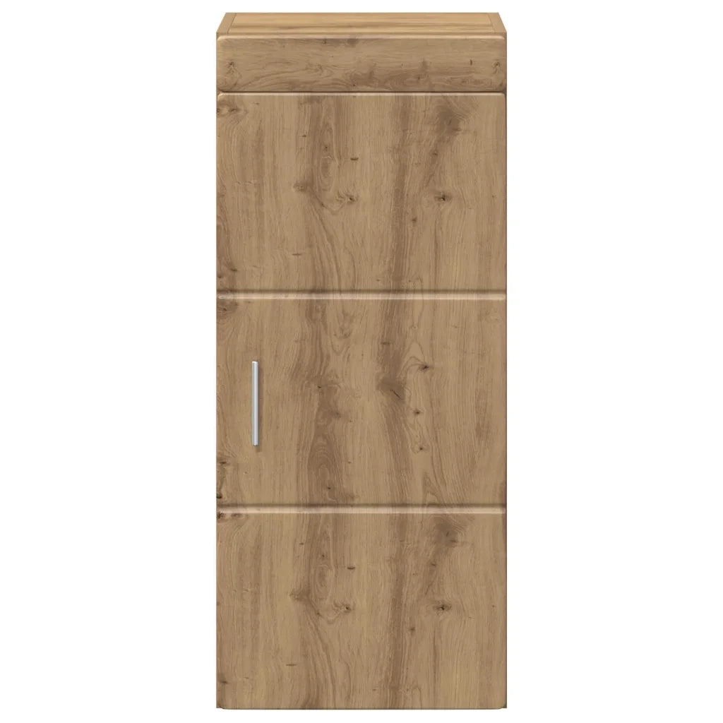 Armadio da Bagno | Mobile da Bagno a muro con porta TULUM Rovere artigianale