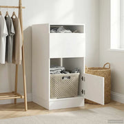 Mobile da lavanderia Bianco 50 x 68 x 102 cm Legno multistrato 3422800
