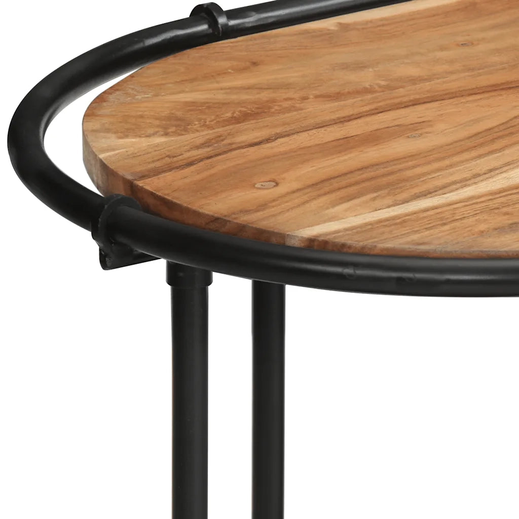 Tavolo Consolle 110x42x76 cm in Legno Massello di Acacia 4013501