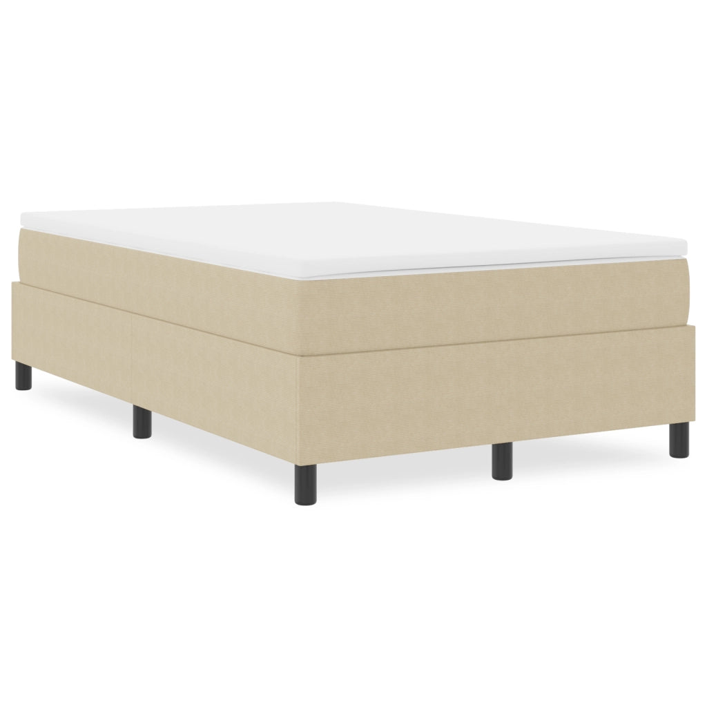Letto a Molle Verde Chiaro Grigio Piccolo Matrimoniale in Tessuto Corduroy