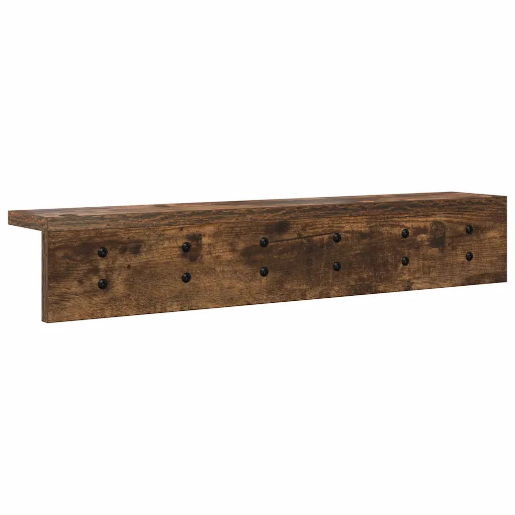 Appendiabiti a muro Rovere fum¨¦ 60 x 10,5 x 10,5 cm CFW2699411