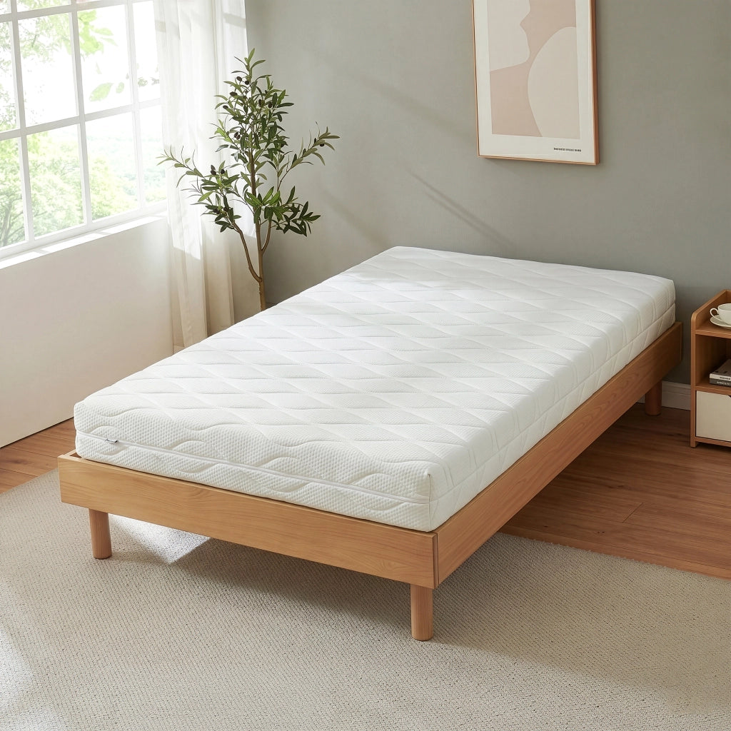 Materasso a Schiuma Fredda 120x200 cm con Coprimaterasso Rimovibile [neu.haus]