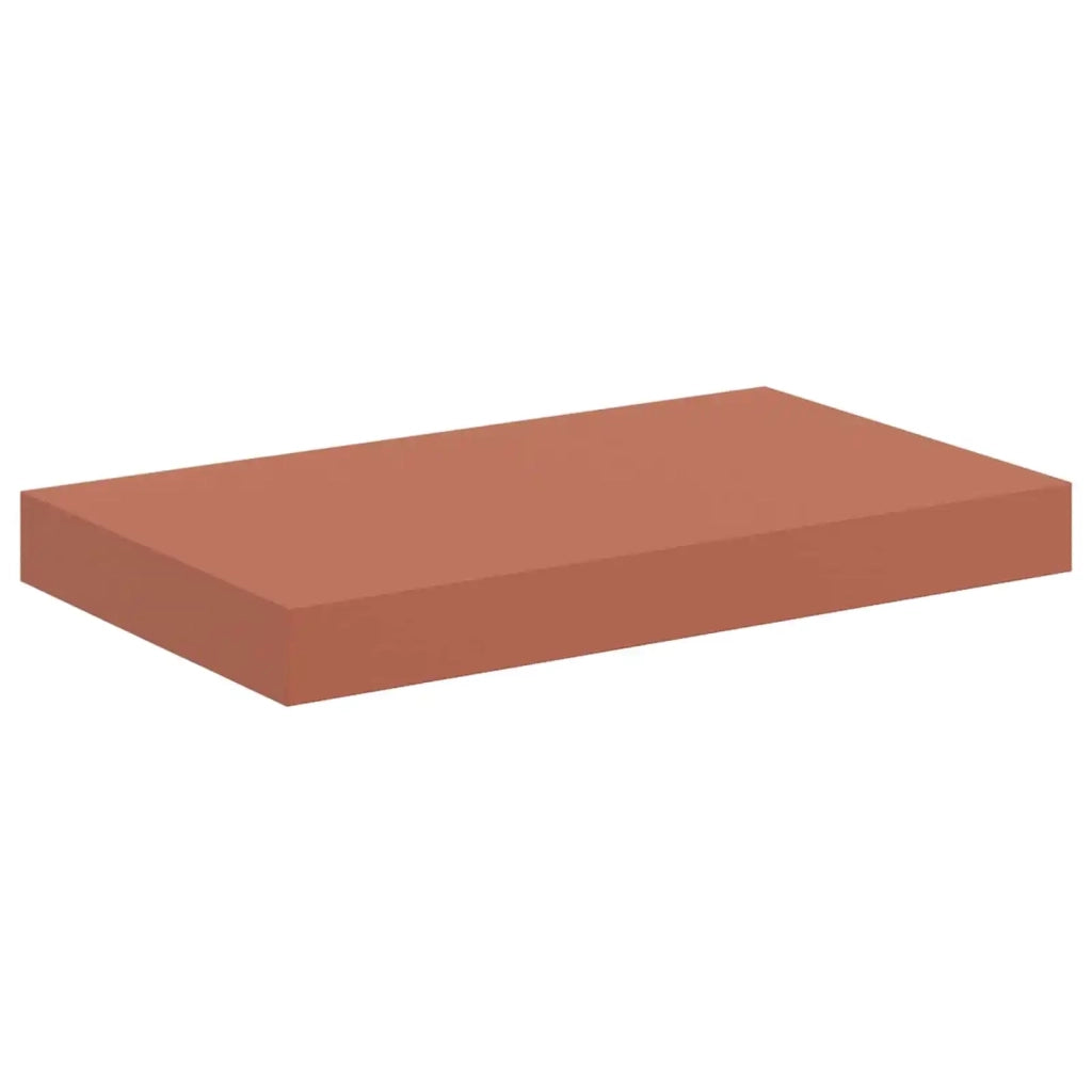 Scaffale da parete 2 pz Rosso 40 x 23,5 x 3,8 cm