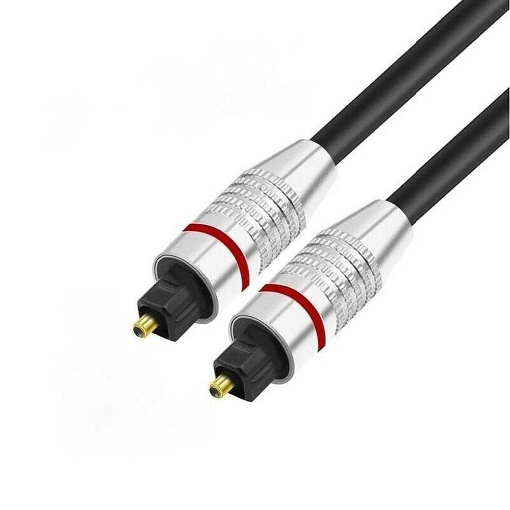 Trade Shop - Cavo Audio Digitale Ottico Fibra Ottica Lunghezza 2 Metri Hi Fi Hdv-3220 -