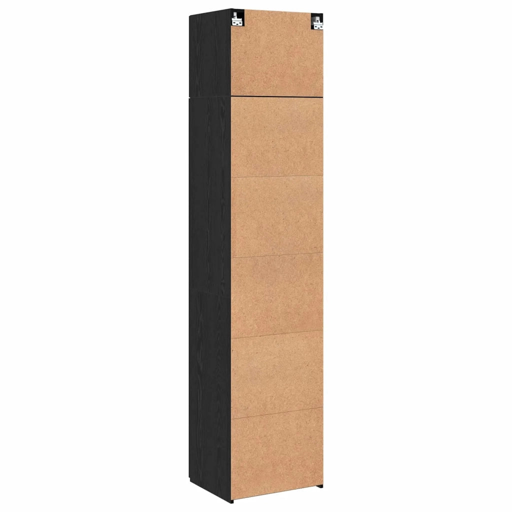Credenza 3 pz | Madia | Buffet da pranzo | Armadio da pranzo Rovere Nero