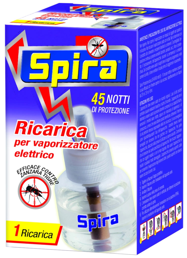Spira RICARICA LIQUIDA PER ELETTROEMANATORE 45 NOTTI 24.00 pz