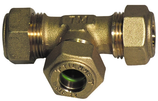 RACCORDO A TEE INTERMEDIO O-RING TIEMME GAS- 18- TIEMM- pezzi 1