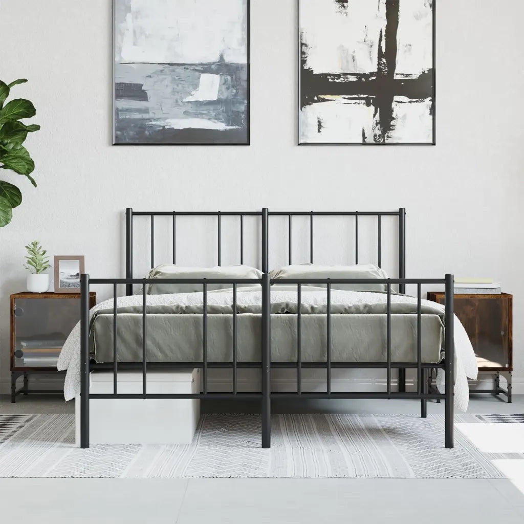 Set di 2 Comodini | Armadio da Notte | Mobiletto da notte con Ante in Vetro Rovere Fumo 35x37x50 cm