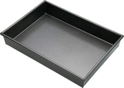 Piastra di cottura 35 x 24 x 5 cm con rivestimento antitraslucido PFOA - Ciotola a forma rettangolare profonda - Grigio - 1 pezzo