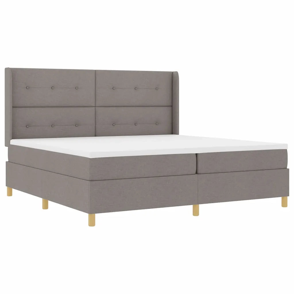 Letto a molle con materasso Talpa 200 x 200 cm Tessuto 3341858