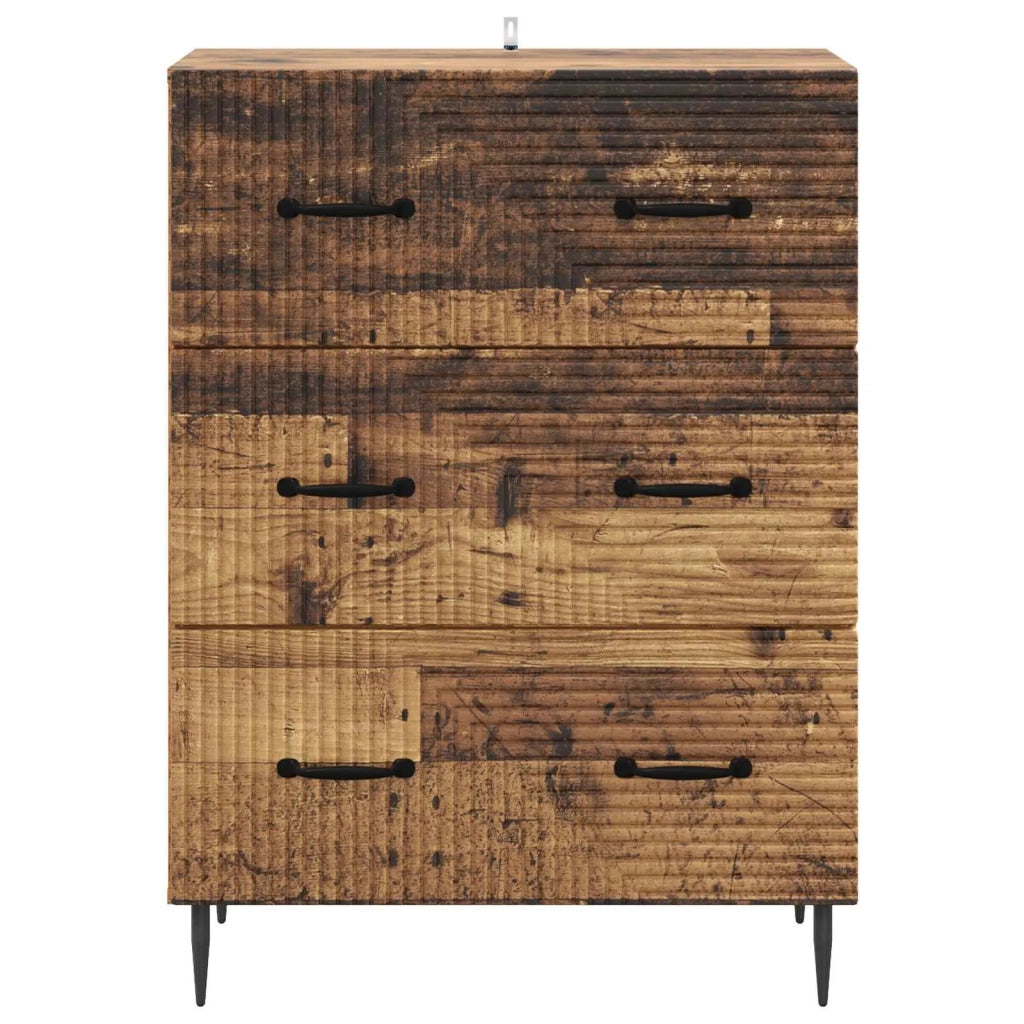 Mobile con Cassetti Legno antico 66 x 34,5 x 89,5 cm