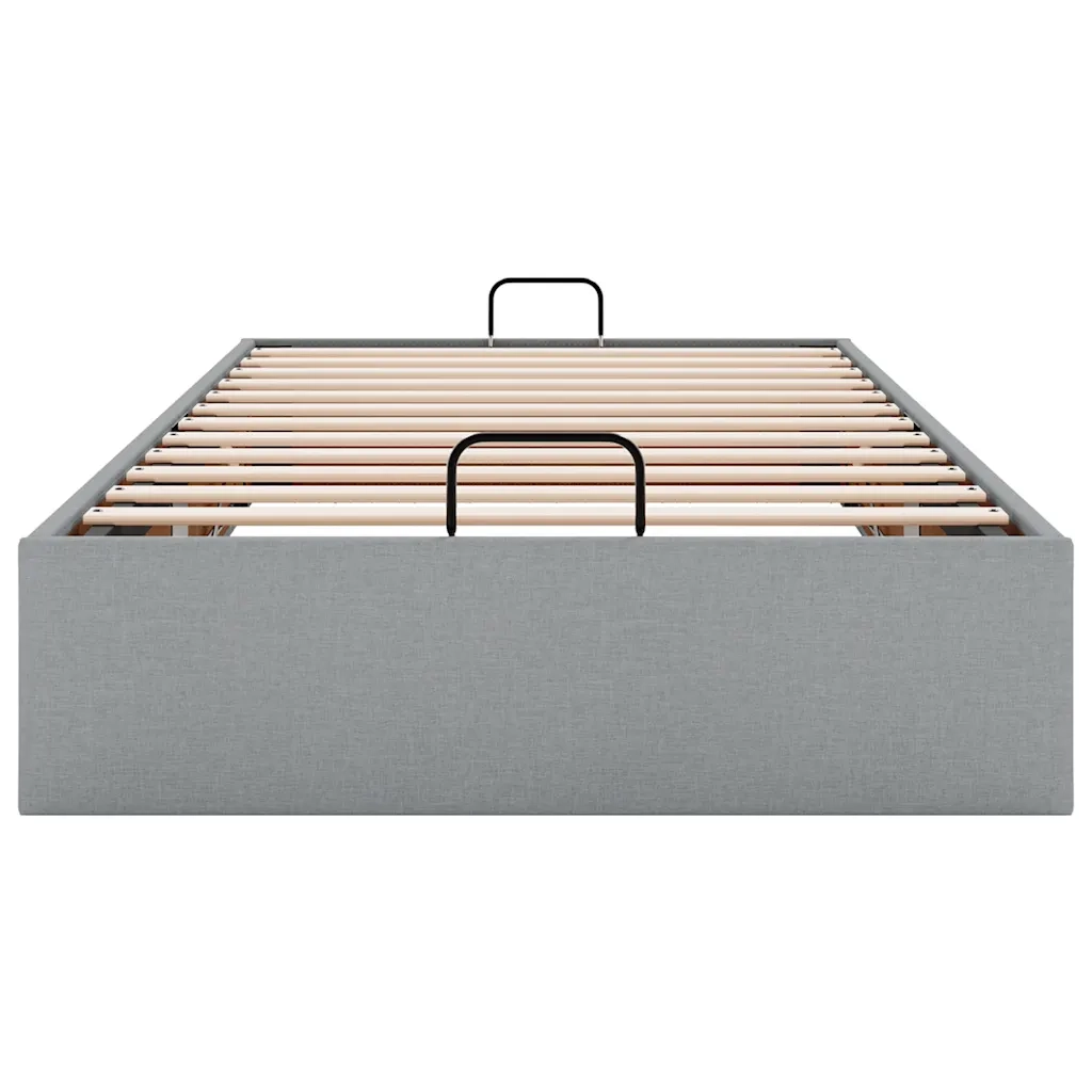 Struttura Letto Pouf senza Materasso 100x200 cm in Tessuto