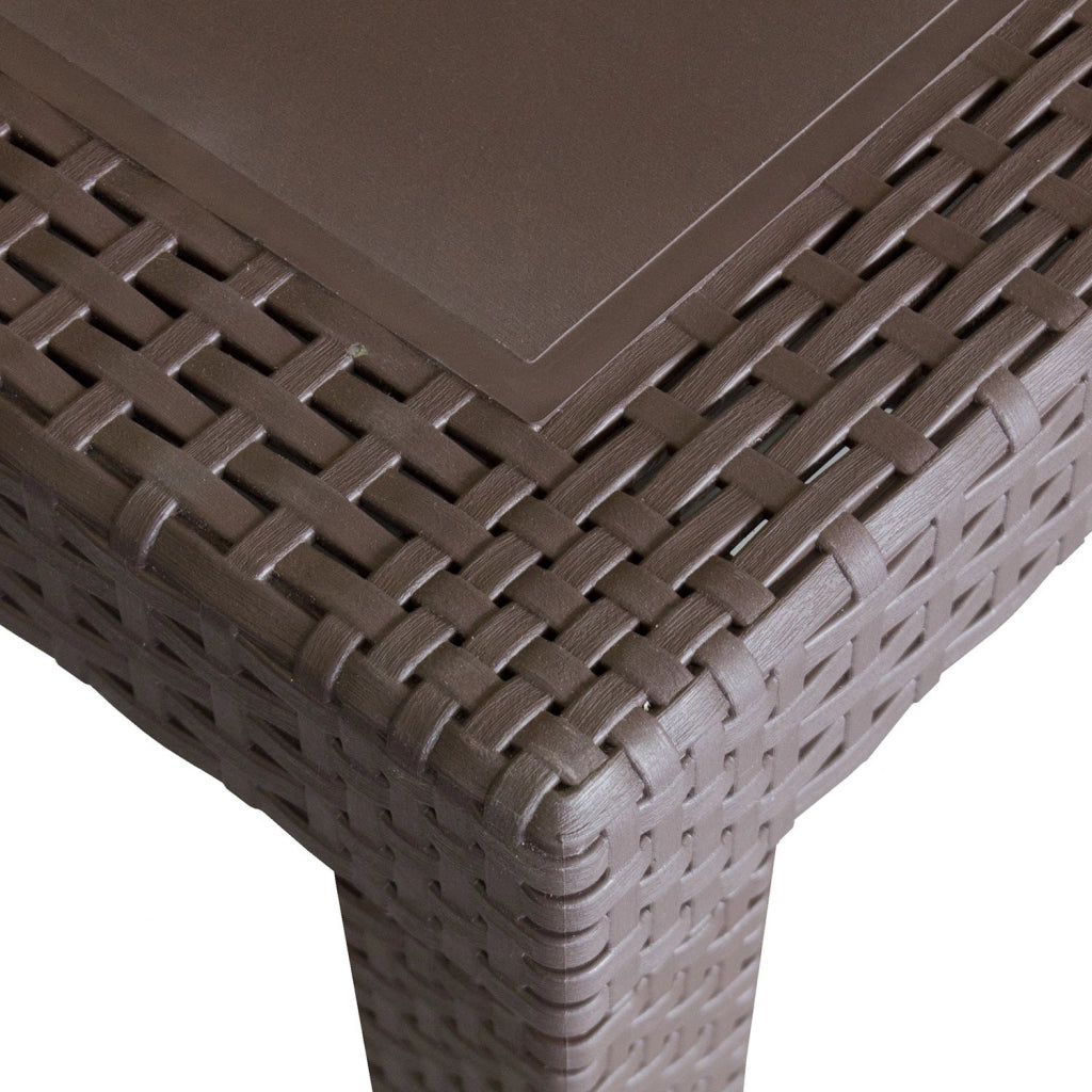 Tavolo Queen Cm 150÷220 x 90X72 H Colore Testa di Moro