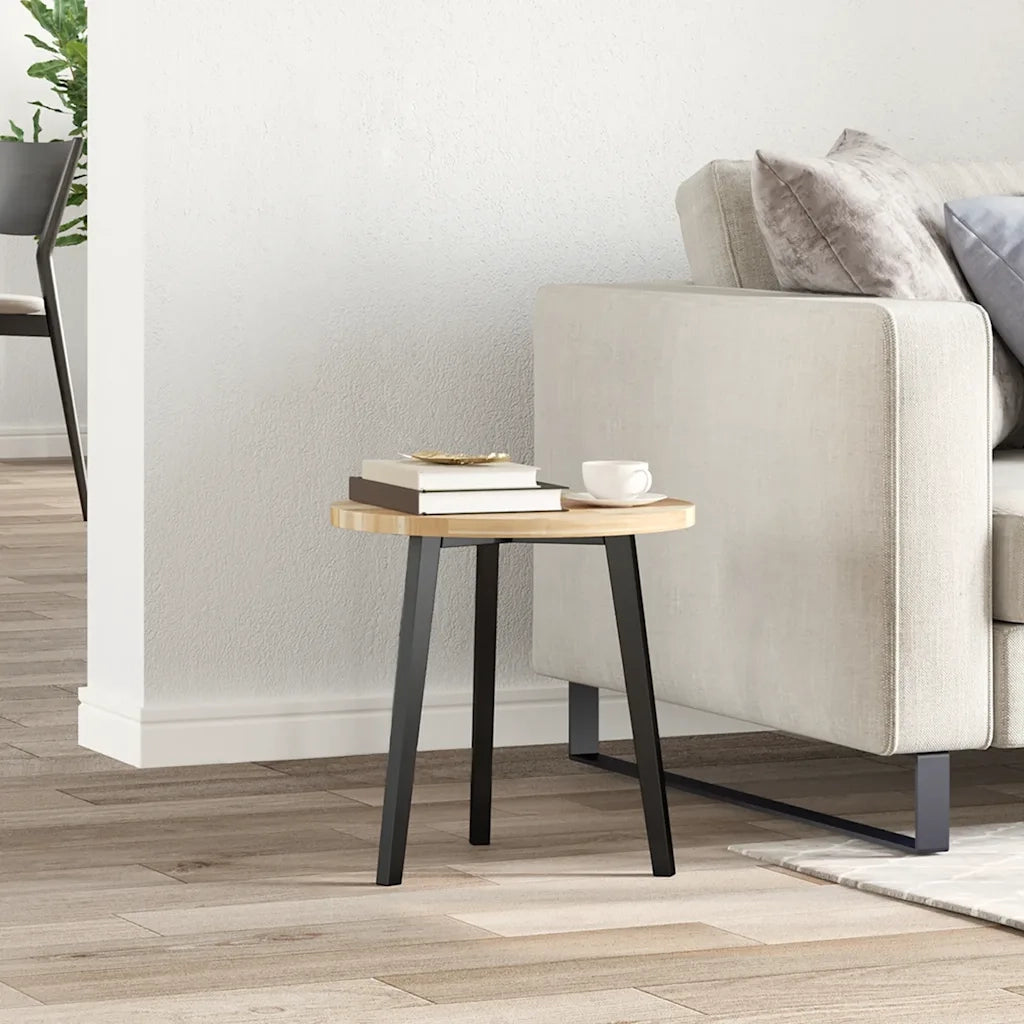 vidaXL Piano Tavolo Rotondo Ø40x2 cm in Legno Massello di Acacia