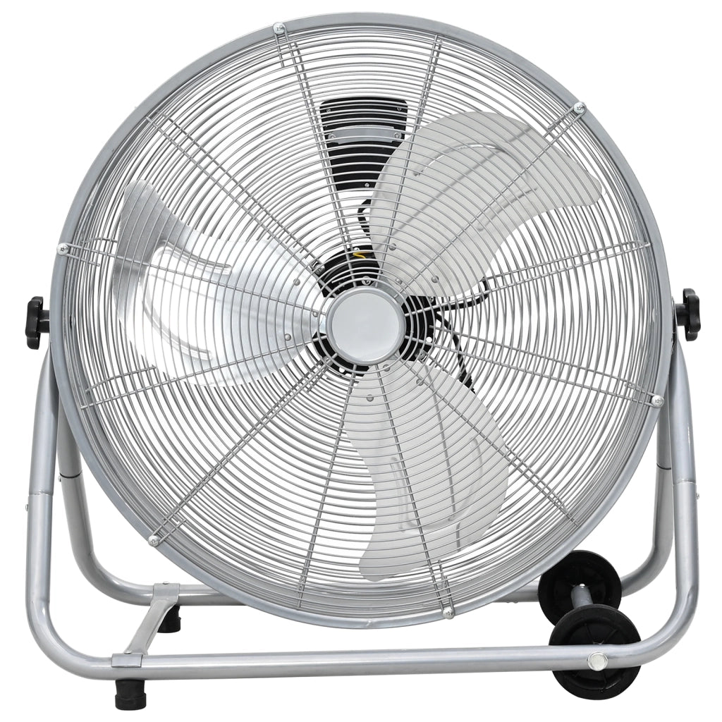 Ventilatore a tamburo  con ruote 3 velocitÃ  Argento ?64 cm