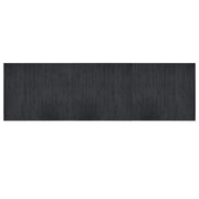 Tappeto del soggiorno | Tappeto Rettangolare Grigio 60x200 cm in Bamb¨´
