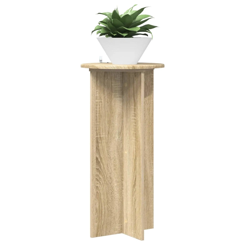 Supporto per piante 2 pcs Rovere Sonoma 40 x 40 x 80 cm