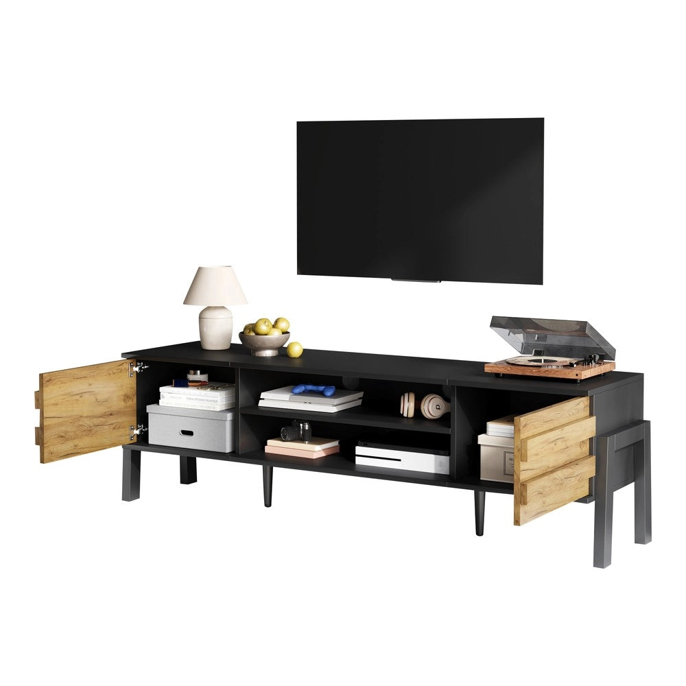 Mobile TV Lowboard ¨C Xylo ¨C Legno, 2 Ante, Vano Aperto, 175x39.5x53 cm